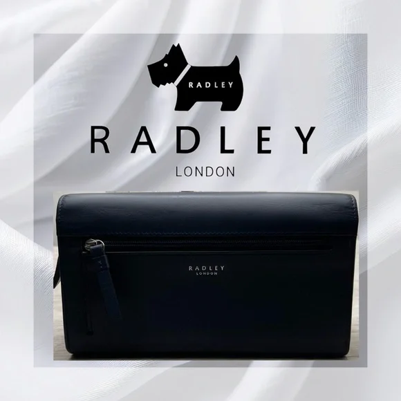 New Radley London Navy Clutch - Picture 4 of 4